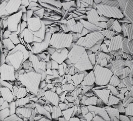 lithium salt,white powder background