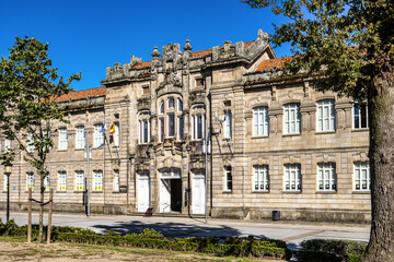 Fototapeta na wymiar Provincial Government of Pontevedra, Deputacion Provincial in Galicia, Spain