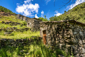 Folon and Picon water mills in Galicia, Spain, are a historical set of about 60 cascading mills