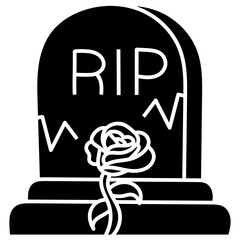 FUNERAL glyph icon