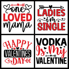 Valentine SVG Bundle  T shirt design vector file