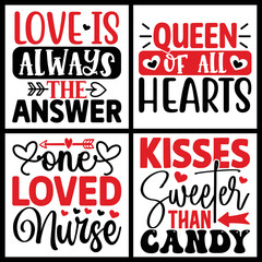 Valentine SVG Bundle  T shirt design vector file