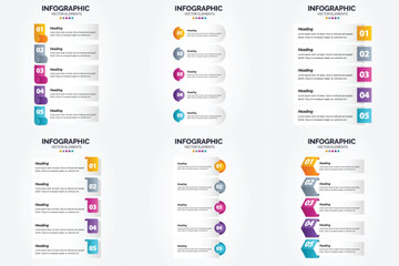 Flat design vector infographics perfect for advertising brochures. flyers. and magazines.
