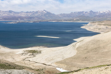 Landscape at Laguna del Maule in Chile, South America © freedom_wanted