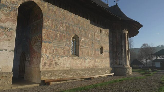 Humor church, the first Moldavia's painted monastery in Romania