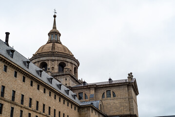 Fototapeta na wymiar Royal Monastery of San Lorenzo de El Escorial near Madrid, Spain
