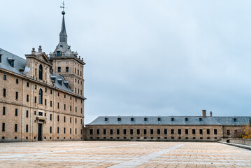 Fototapeta premium Royal Monastery of San Lorenzo de El Escorial near Madrid, Spain