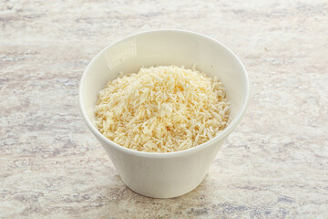 Natural organic coconut shredded powder