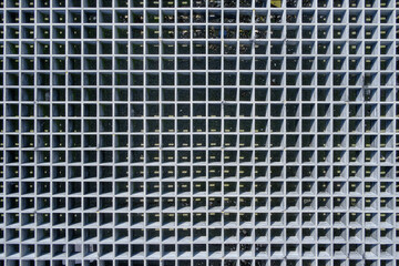 Strong metal grid, walkable and cover, pattern, texture and background.