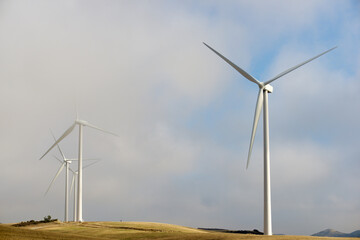 Green energy concept view