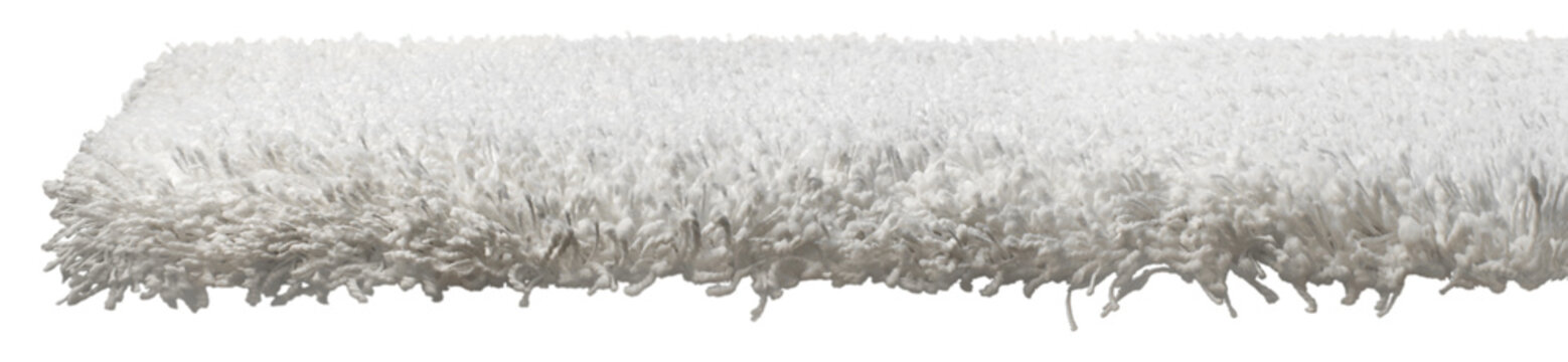 White Wool Texture Carpet Or Towel