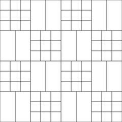 Herringbone Pattern Seamless with modern rectangular herringbone white tiles. Realistic diagonal texture. Vector illustration.
