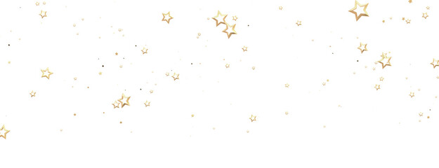 Festive christmas card. Isolated illustration white background..Holiday golden decoration, glitter frame isolated