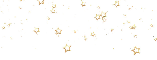 Festive christmas card. Isolated illustration white background..Holiday golden decoration, glitter frame isolated