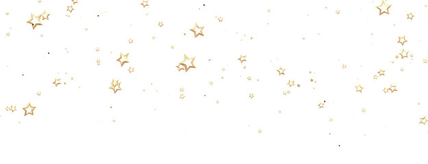 Festive christmas card. Isolated illustration white background..Holiday golden decoration, glitter frame isolated