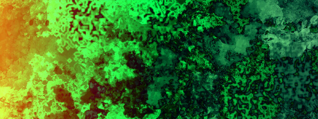 abstract green watercolor effect background, backdrop with vintage and surface theme luxurious, unique dark black beautiful texture wallpaper.