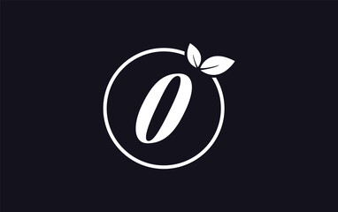Obraz premium Fresh nature leaf and healthy logo design with the letter and alphabets. Green leaf and eco logo icon design 