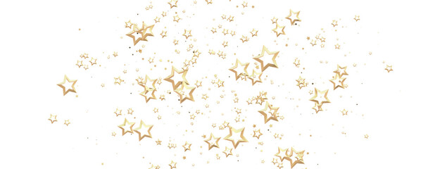 Glossy 3D Christmas star icon. Design element for holidays.