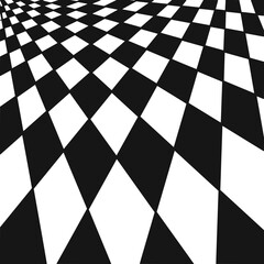 Black perspective lines vector illustration