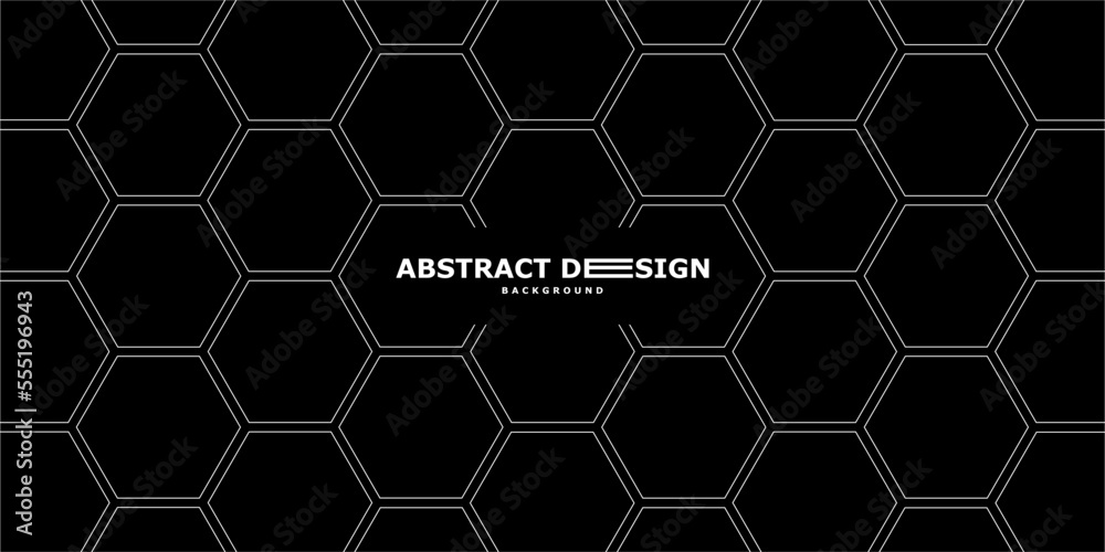 Aufkleber hexagon backgrounds for modern and futuristic design themes. minimalist honey comb pattern design fo