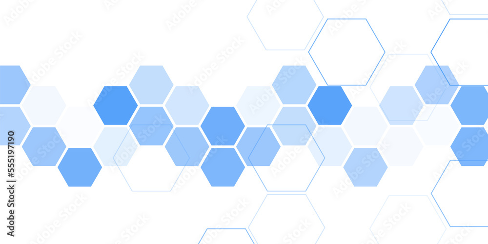 Aufkleber Abstract cube pattern for digital design element