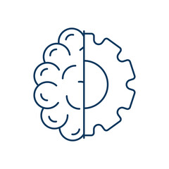 Innovation line universal icon ui ux element sign.