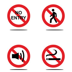 Traffic signs symbol vector design. Symbol design or icon