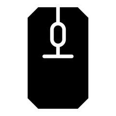 computer mouse glyph 