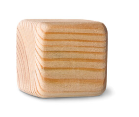 Geometry square shape of wood blocks