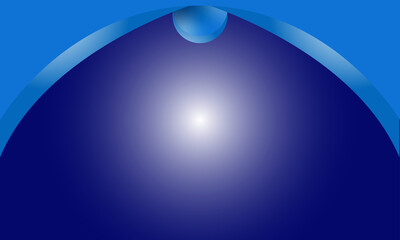 blue sky with sun rays