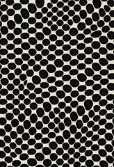 Geometric shaped moire illusory seamless pattern Generative AI