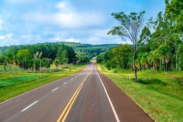 Highway in the nature of South America