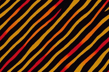 The ikat design is a gorgeous ethnic motif. the striped fashion of Mexico. Generative AI