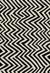 Geometric shaped moire illusory seamless pattern Generative AI