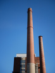 chimney of a factory