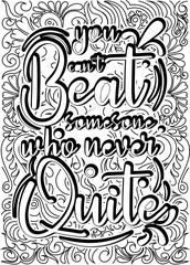 motivational quotes coloring pages design .inspirational words coloring book pages design.