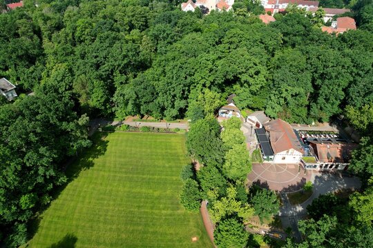 Bad Liebenwerda, Schweitzerhaus im W&auml;ldchen 2022