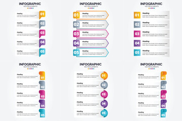 This vector illustration infographics set is perfect for advertising in a brochure. flyer. or magazine.