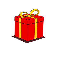 red gift box