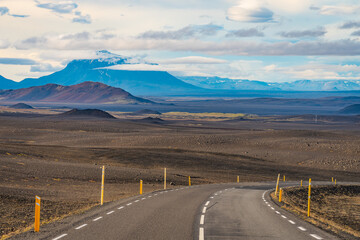 Landscape of eastern Iceland