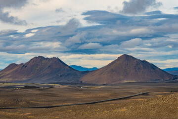 Landscape of eastern Iceland