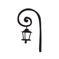 illustration of a lamp