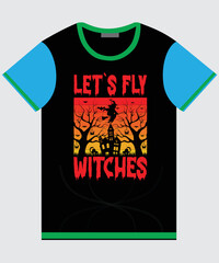 Halloween graphic t shirt design vector are design 