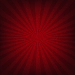 Vintage Red Luxury Background With Rays
