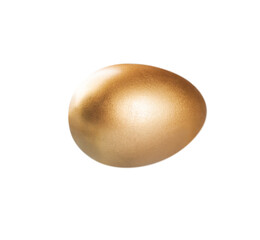 Beuty little golden easter eggs