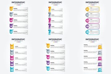 This vector infographics set is perfect for advertising your business in brochures. flyers. and magazines.