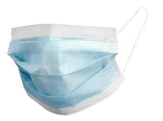 Medical mask against viruses and infections. Corona virus