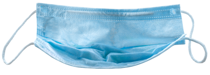 Doctor medical protective blue mask