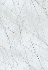 Cracked white marble abstract design Generative AI