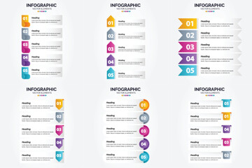 This vector infographics set is perfect for advertising your business in brochures. flyers. and magazines.